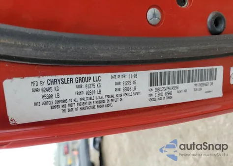 2010 Dodge Challenger Srt-8 z USA, uszkodzony, nr VIN 2B3CJ7DW7AH149246